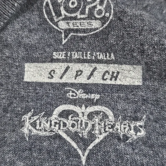 Disney Funko Pop! Tees Kingdom Hearts Graphic T-Shirt Size Sm Cartoon‎ Anime - Picture 12 of 12